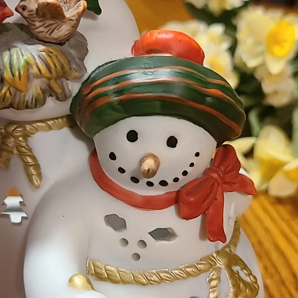 Partylite Snowman Candle Holder